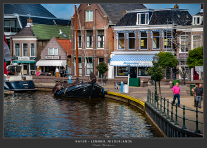 Hafeneinfahrt, Lemmer - Niederlande